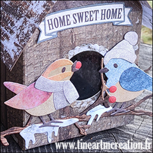 Nichoir à oiseaux …. avec tuto !