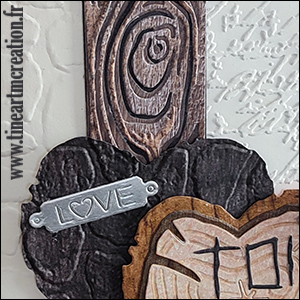 Saint-Valentin, une carte tout en relief…