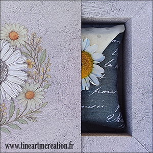 Boîte cadre avec étui…